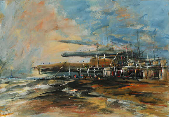 Батынков Константин Александрович. Подводная лодка 